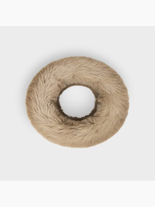 Bandeau de ski rétro en fausse fourrure homme et femme zeit camel - Kiabi