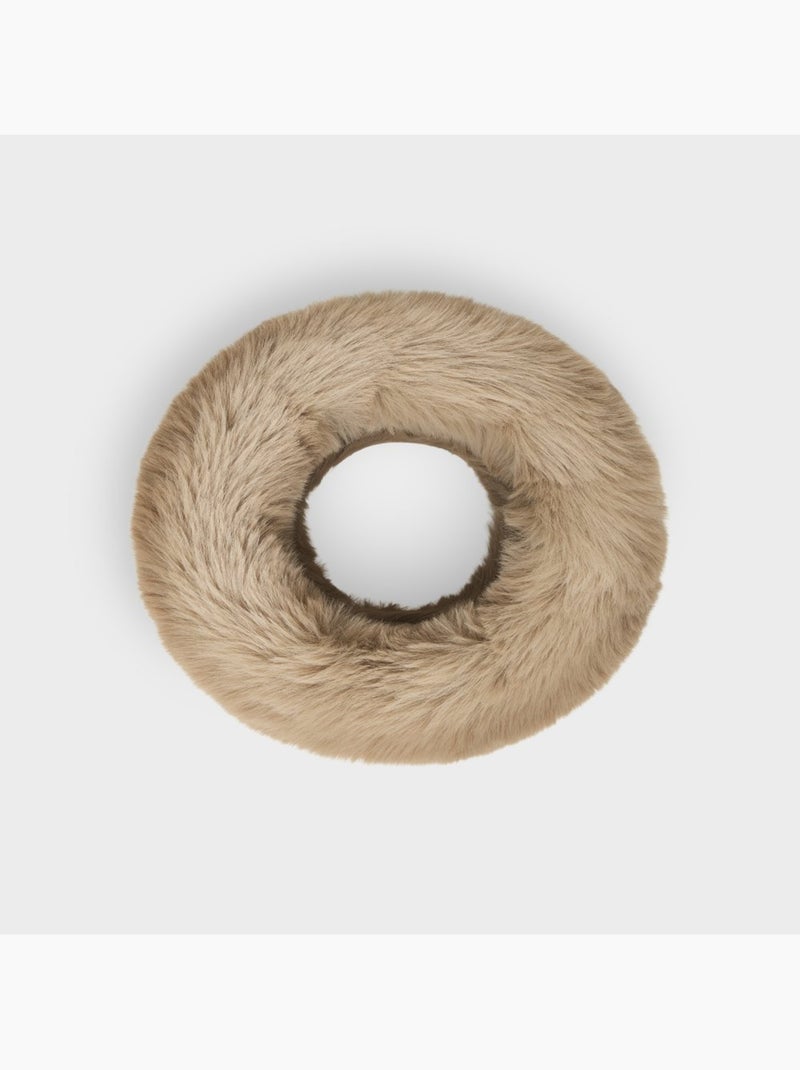 Bandeau de ski rétro en fausse fourrure homme et femme zeit camel Beige - Kiabi