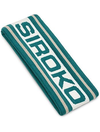 Bandeau de ski sports d'hiver homme et femme serene