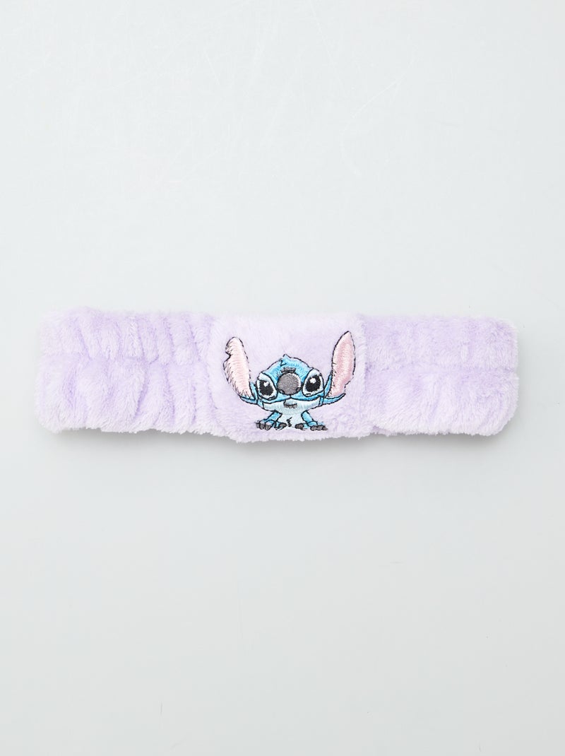 Bandeau maquillage 'Stitch' Violet - Kiabi