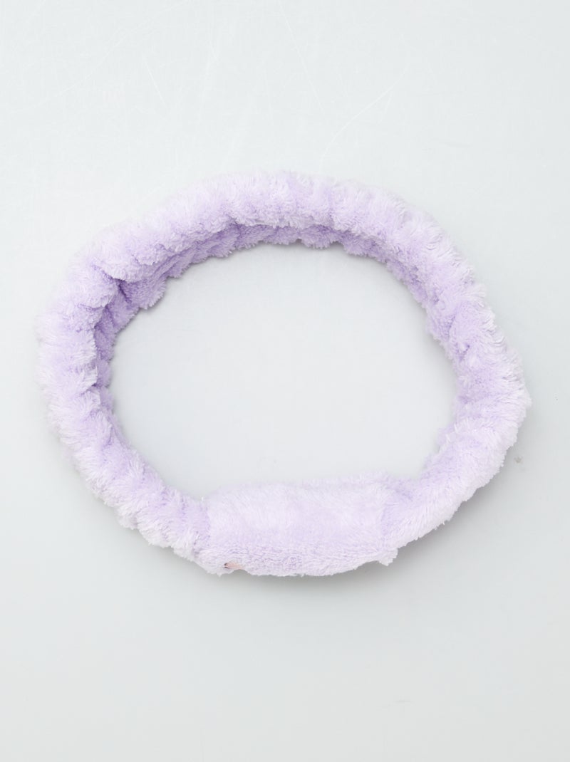 Bandeau maquillage 'Stitch' Violet - Kiabi