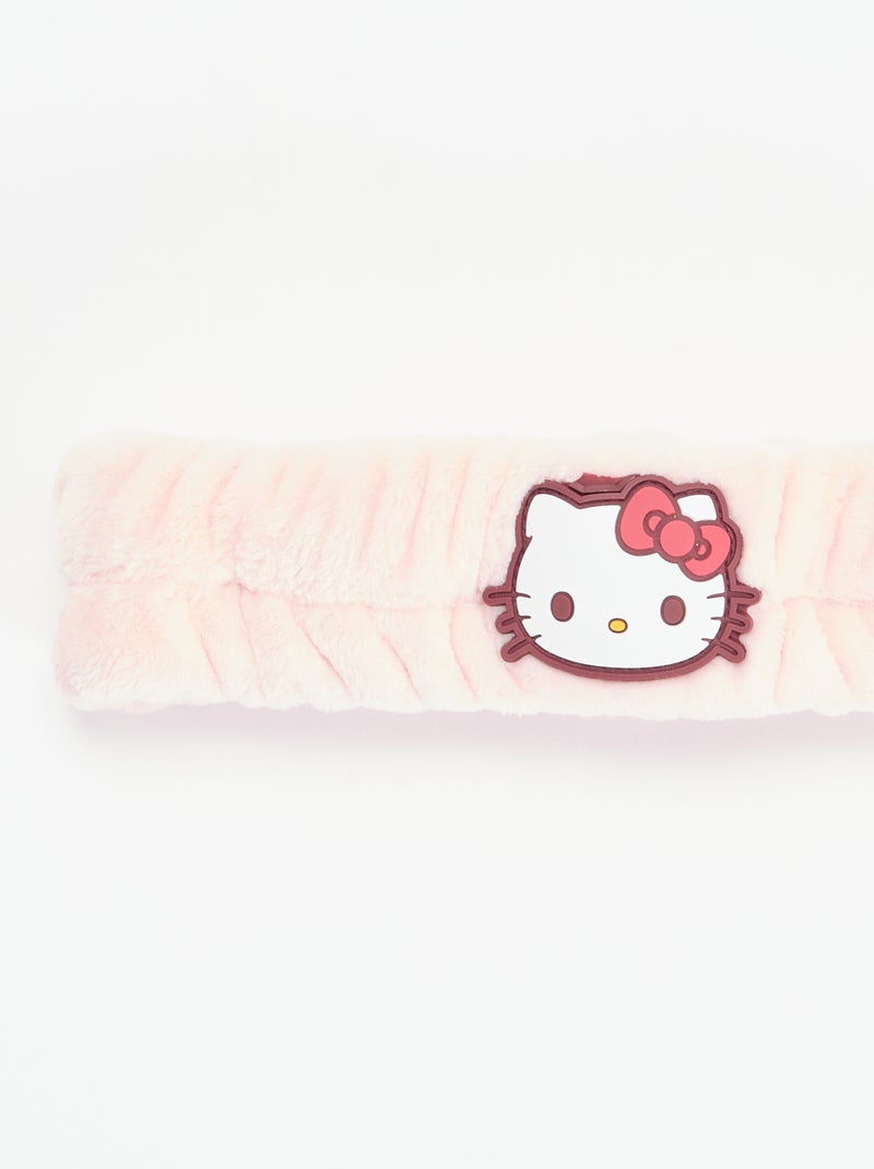 Bandeau polaire 'SHello Kitty' Rose - Kiabi
