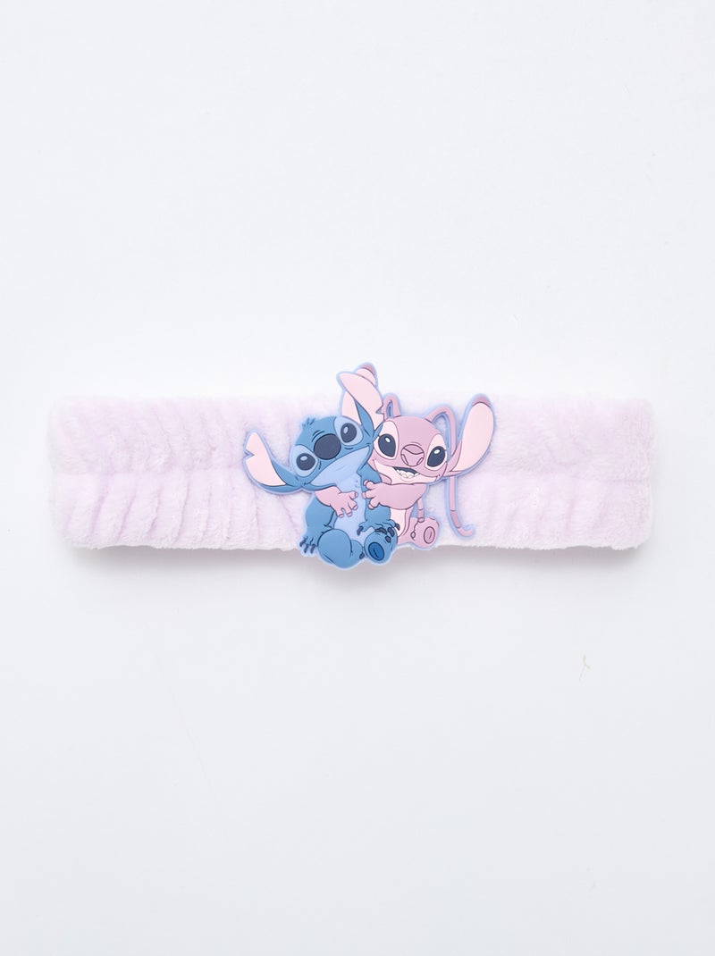 Bandeau polaire 'Stitch' Rose - Kiabi