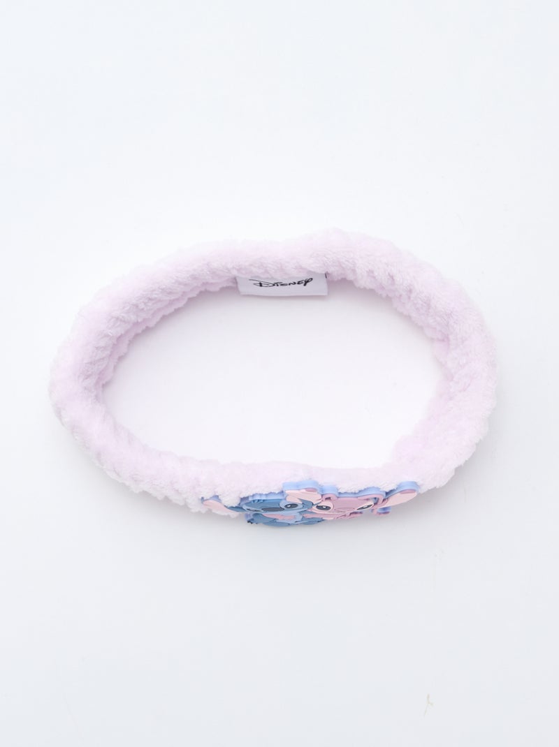 Bandeau polaire 'Stitch' Rose - Kiabi