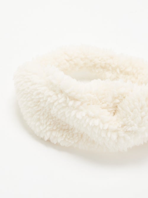 Bandeau pour cheveux effet moutonné - Kiabi