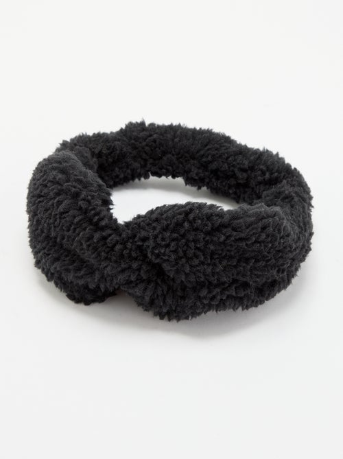 Bandeau pour cheveux effet moutonné - Kiabi