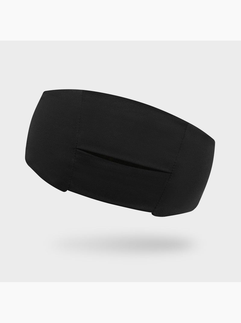Bandeau thermique running fitness homme et femme kines Noir - Kiabi