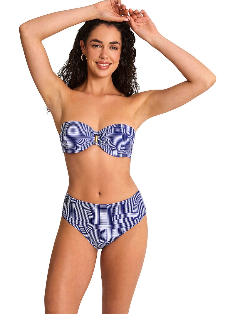Bandeau top reverie Blauw - Kiabi