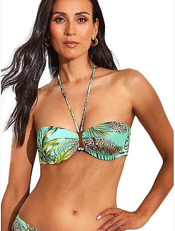 Bandeau zwemkleding topje paradise