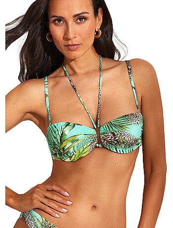 Bandeau zwemkleding topje paradise