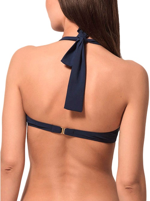 Bandeau zwempak topje blue sense blauw - Kiabi
