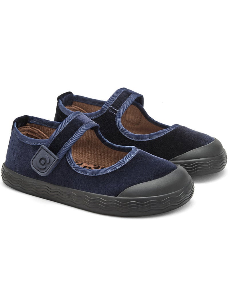 Bandschoenen conguitos barefoot goflex Marineblauw - Kiabi