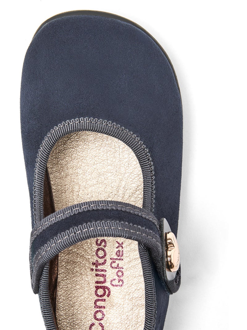 Bandschoenen conguitos barefoot goflex Marineblauw - Kiabi