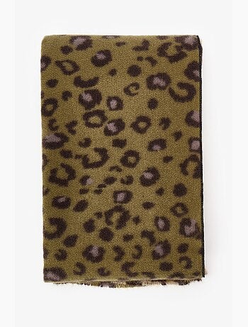 Barbara écharpe à motif zèbre penti