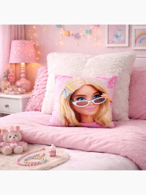 Barbie - Coussin fille avec dessin - Kiabi Barbie - Coussin fille avec dessin - Kiabi