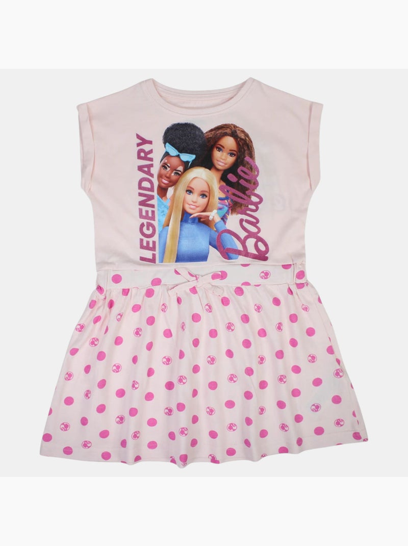 Barbie - Jurk meisje Roze - Kiabi