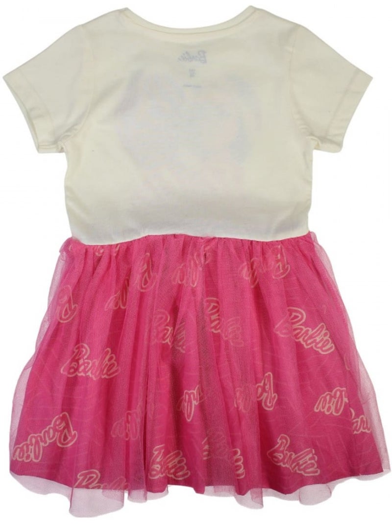 Barbie - Jurk meisje Roze - Kiabi