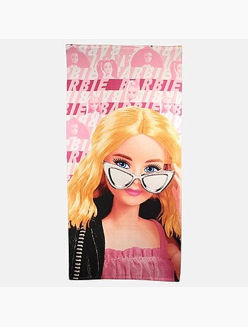Barbie - Polyester handdoek meisje