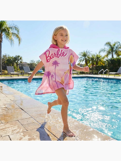 Barbie - Poncho de bain avec imprimé fille - Kiabi Barbie - Poncho de bain avec imprimé fille - Kiabi