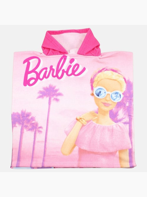 Barbie - Poncho de bain avec imprimé fille - Kiabi Barbie - Poncho de bain avec imprimé fille - Kiabi