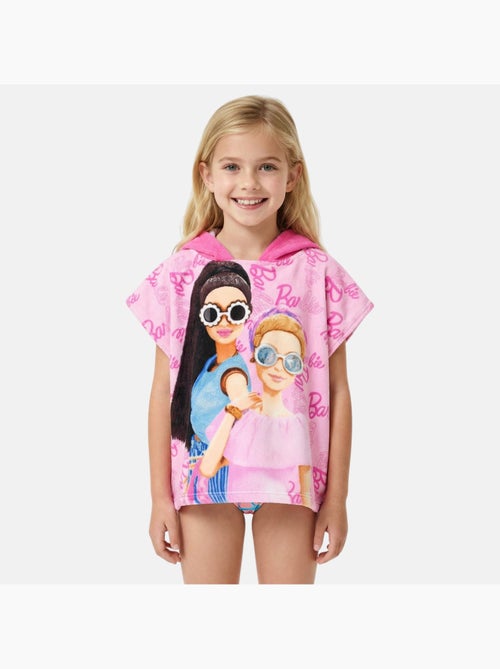 Barbie - Poncho de bain fille avec motifs - Kiabi Barbie - Poncho de bain fille avec motifs - Kiabi