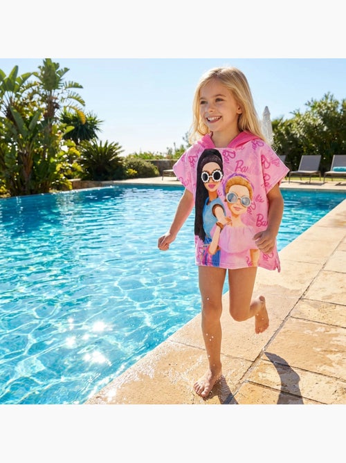 Barbie - Poncho de bain fille avec motifs - Kiabi Barbie - Poncho de bain fille avec motifs - Kiabi