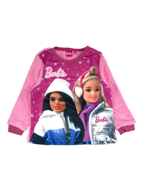 Barbie - Pyjama fille avec imprimé - Kiabi Barbie - Pyjama fille avec imprimé - Kiabi