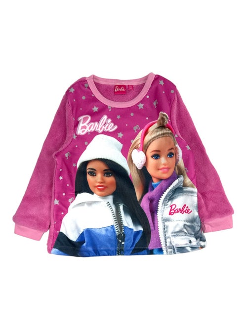 Barbie - Pyjama fille avec imprimé - Kiabi