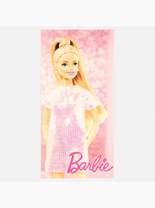 Barbie - Serviette de plage fille avec personnage - Kiabi Barbie - Serviette de plage fille avec personnage - Kiabi