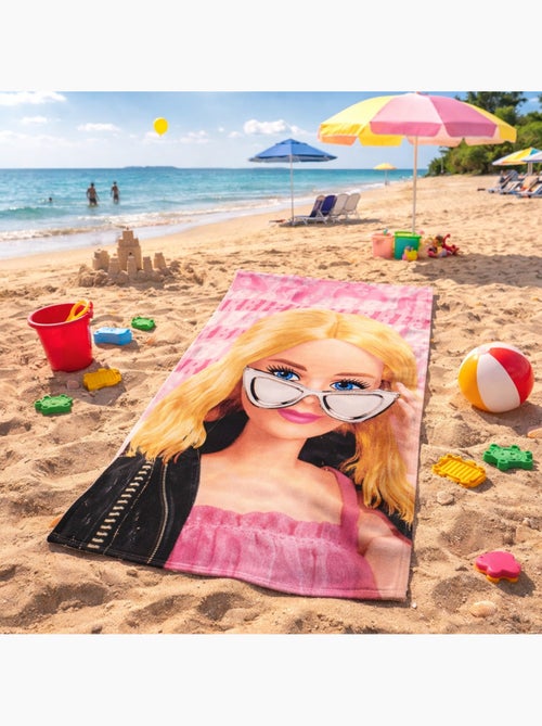Barbie - Serviette de plage polyester fille - Kiabi Barbie - Serviette de plage polyester fille - Kiabi