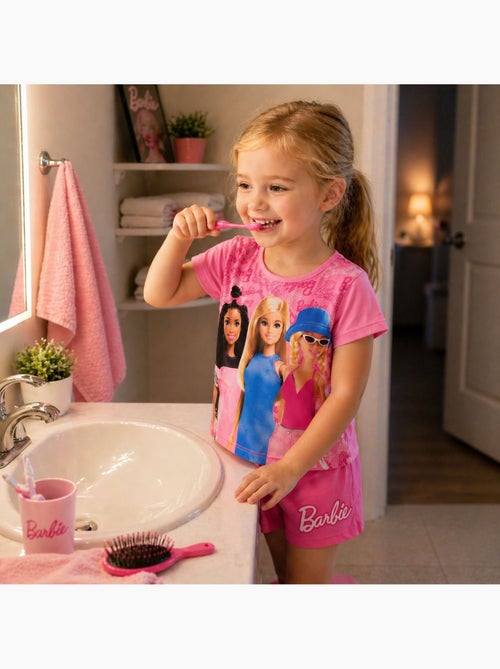 Barbie - Set T-shirt en short - Kiabi