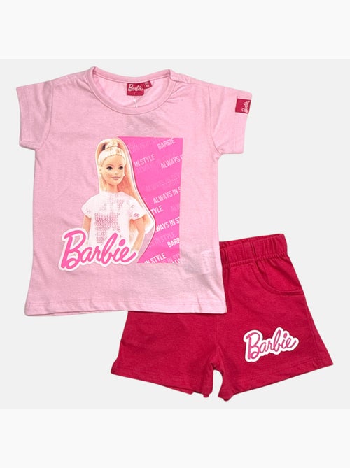 Barbie - Set T-shirt en short - Kiabi