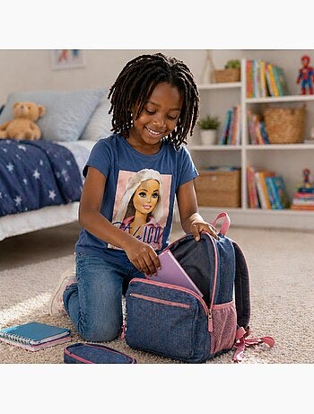 Barbie - T-shirt korte mouwen meisje