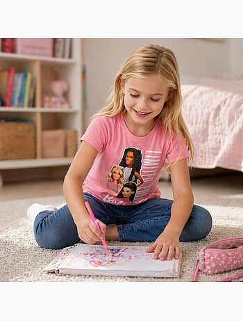 Barbie - T-shirt korte mouwen meisje