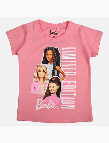 Barbie - T-shirt korte mouwen meisje