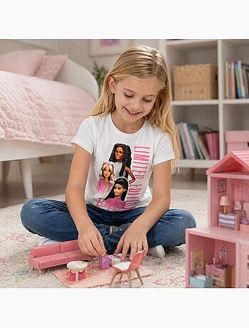 Barbie - T-shirt korte mouwen meisje
