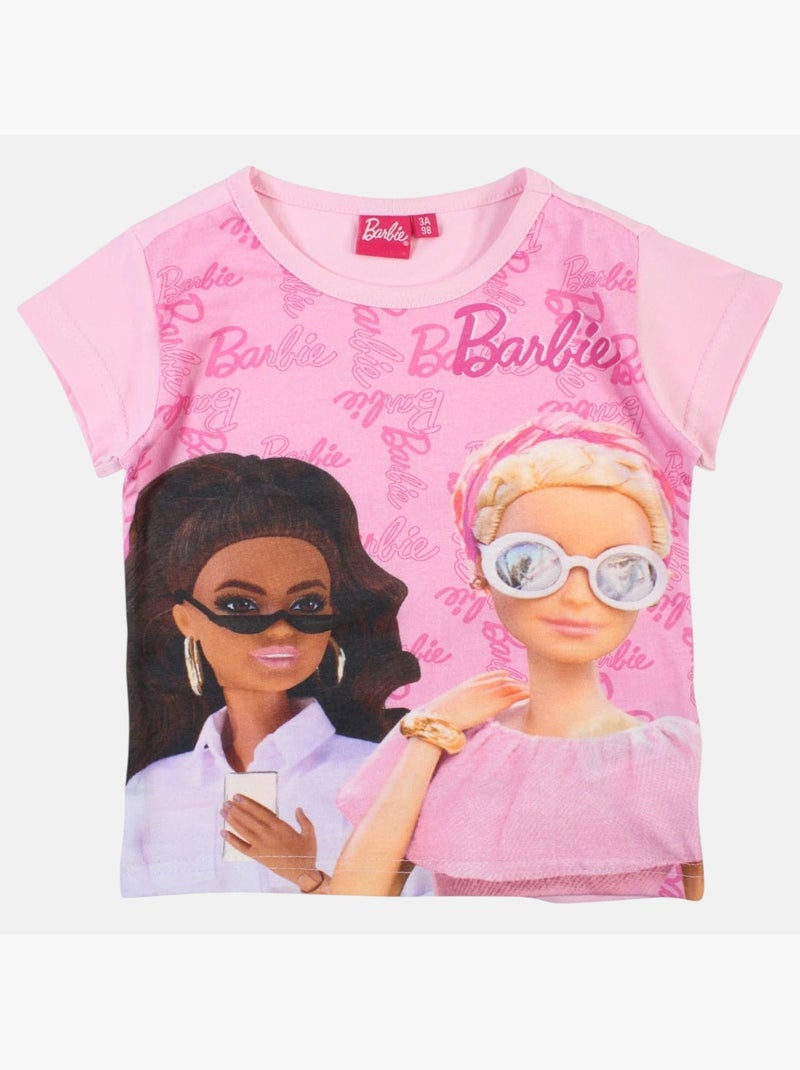 Barbie - T-shirt Lichtroze - Kiabi