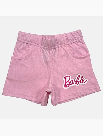 Barbie - T-shirt manches courtes avec short