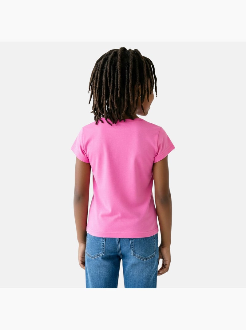 Barbie - T-shirt Roze - Kiabi