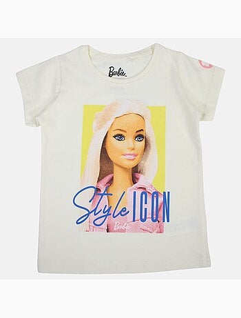 Barbie - top fille avec imprimé