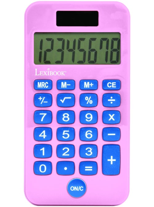 Barbie 8 digits pocket rekenmachine met bescherming hoes - Kiabi Barbie 8 digits pocket rekenmachine met bescherming hoes - Kiabi