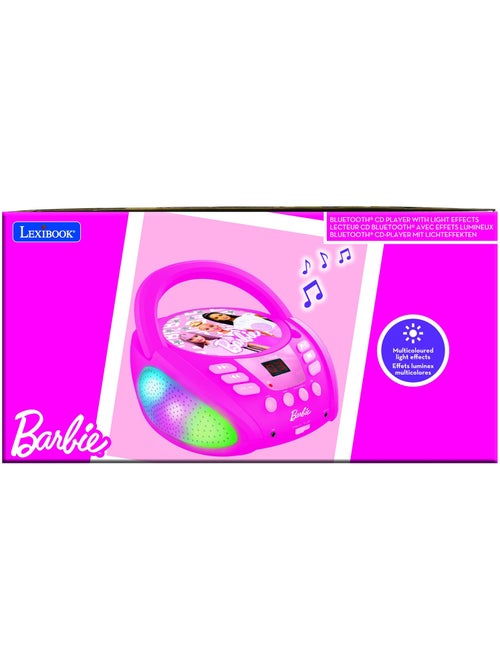 Barbie bluetooth cd player met lichteffecten - Kiabi Barbie bluetooth cd player met lichteffecten - Kiabi
