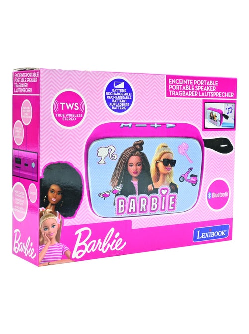 Barbie bluetooth® draagbare luidspreker met stoffen afwerking - Kiabi Barbie bluetooth® draagbare luidspreker met stoffen afwerking - Kiabi