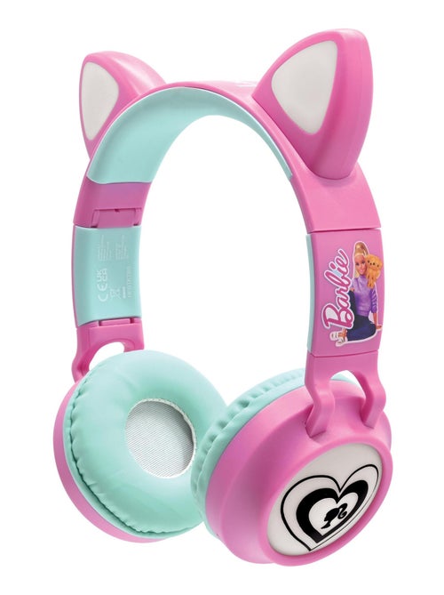 Barbie bright oplaadbare draadloze koptelefoons met kat oren - Kiabi Barbie bright oplaadbare draadloze koptelefoons met kat oren - Kiabi