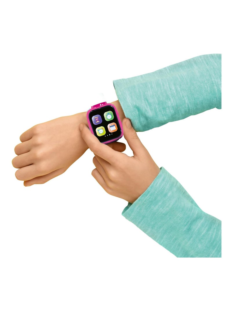 Barbie camera digitaal horloge met 8gb geheugenkaart Roze - Kiabi