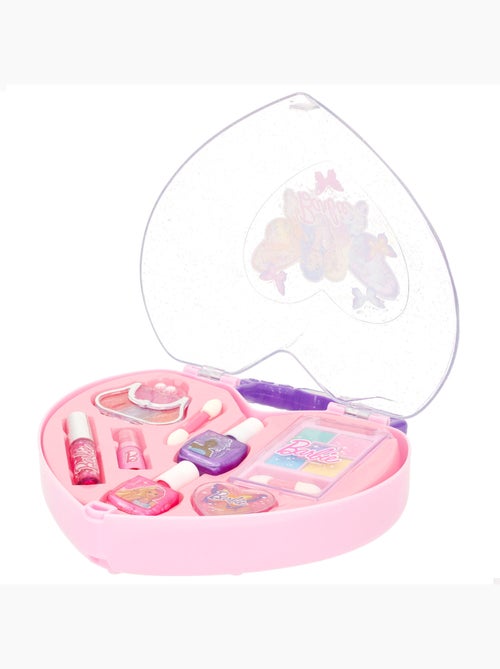 Barbie coffret de maquillage pour enfants en forme de cœur +5 ans - Kiabi