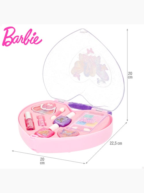 Barbie coffret de maquillage pour enfants en forme de cœur +5 ans - Kiabi