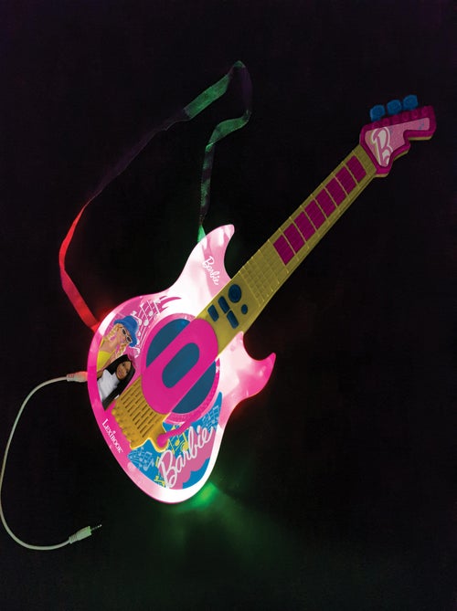 Barbie electronic lighting gitaar met microfoon in glasses shape - Kiabi Barbie electronic lighting gitaar met microfoon in glasses shape - Kiabi