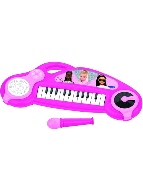 Barbie fun electronic piano keyboard met verlichting en microfoon - 24 keys - Kiabi Barbie fun electronic piano keyboard met verlichting en microfoon - 24 keys - Kiabi