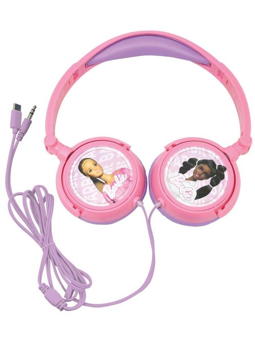 Barbie stereo bedrade opvouwbare koptelefoon met veilige volumebeperking - Kiabi Barbie stereo bedrade opvouwbare koptelefoon met veilige volumebeperking - Kiabi
